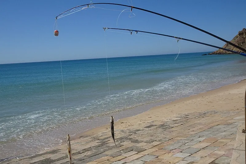 Pêche a la plage Algarve